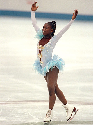 Illustration for article titled Surya Bonaly is the biggest bad ass in Winter Olympics History